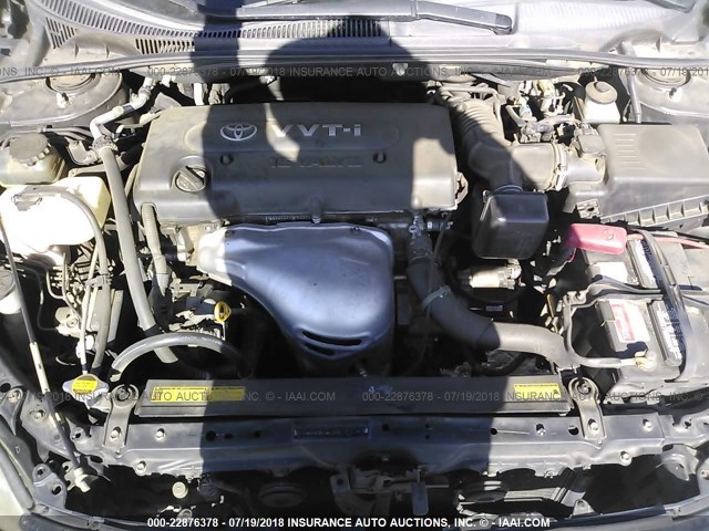 JTKDE177650018983 - 2005 TOYOTA SCION TC 灰色 照片 10