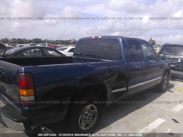 2GTEC19V111298744 - 2001 GMC NEW SIERRA C1500 BLUE photo 6