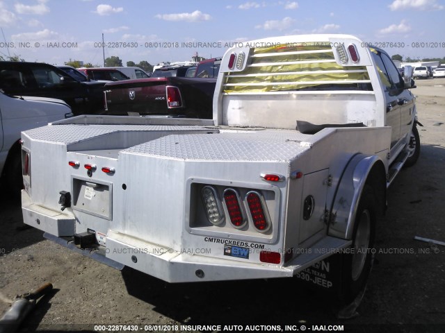 3C63DRJL8CG246994 - 2012 DODGE RAM 3500 LARAMIE Dark Brown photo 4