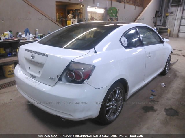 JTKDE3B7XA0312156 - 2010 TOYOTA SCION TC 白色 照片 4