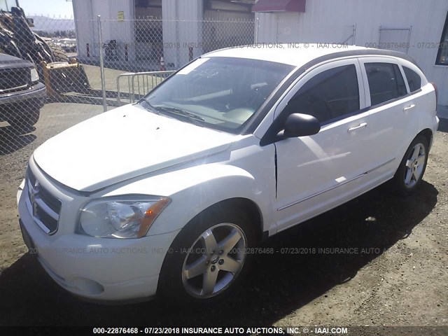 1B3HE78K18D630814 - 2008 DODGE CALIBER R/T WHITE photo 2