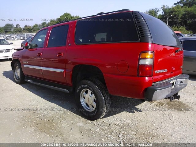 1GKFK16Z02J194952 - 2002 GMC YUKON XL K1500 RED photo 3