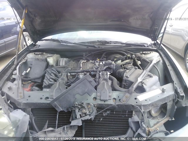 2G2WR524741326020 - 2004 PONTIAC GRAND PRIX GTP GREEN photo 10