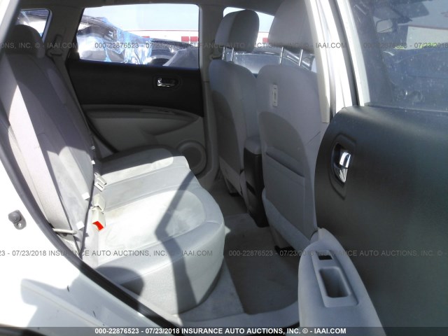 JN8AS58T59W061448 - 2009 NISSAN ROGUE S/SL WHITE photo 8