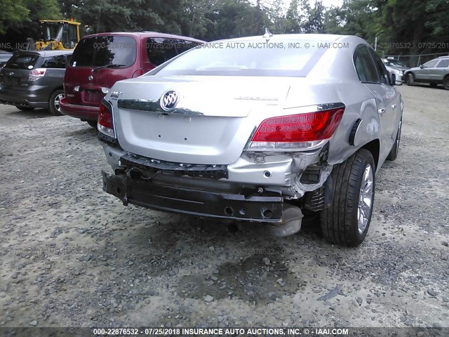 1G4GG5E36DF134939 - 2013 BUICK LACROSSE PREMIUM SILVER photo 6