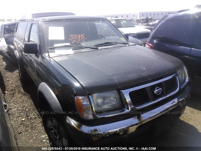 1N6DD26Y4WC386828 - 1998 NISSAN FRONTIER KING CAB XE/KING CAB SE BLACK photo 1