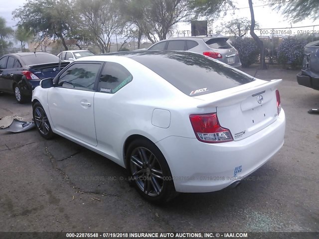 JTKJF5C78C3043957 - 2012 TOYOTA SCION TC 白色 照片 3
