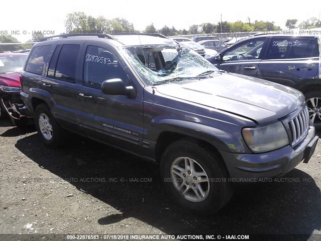 1J4GW48S74C284235 - 2004 JEEP GRAND CHEROKEE LAREDO/COLUMBIA/FREEDOM ნაცრისფერი ფოტო 1