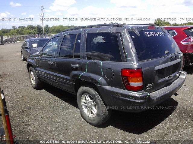 1J4GW48S74C284235 - 2004 JEEP GRAND CHEROKEE LAREDO/COLUMBIA/FREEDOM ნაცრისფერი ფოტო 3