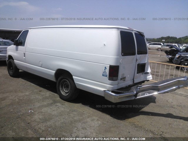 1FTSS3ELXCDA85899 - 2012 FORD ECONOLINE E350 SUPER DUTY VAN WHITE photo 3