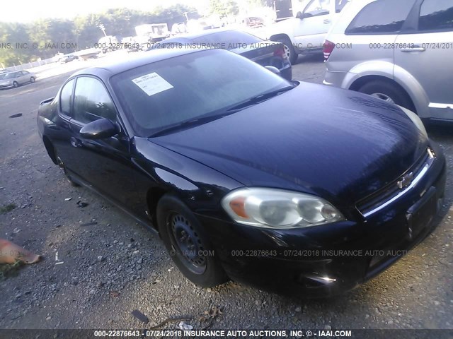 2G1WJ15K169176117 - 2006 CHEVROLET MONTE CARLO LS 黑色 照片 1