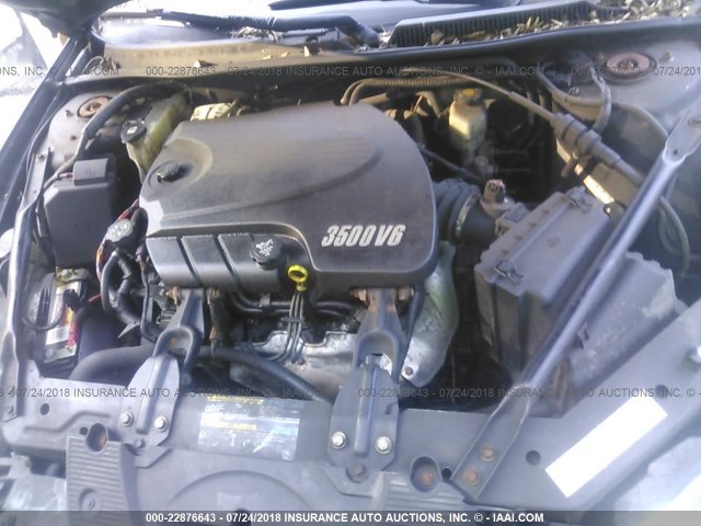 2G1WJ15K169176117 - 2006 CHEVROLET MONTE CARLO LS 黑色 照片 10