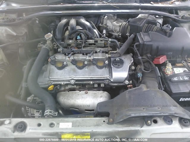 4T1FA38P84U033493 - 2004 TOYOTA CAMRY SOLARA SE/SLE ვერცხლისფერი ფოტო 10