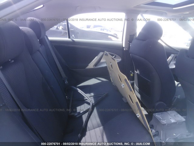 4T1BK46K27U542041 - 2007 TOYOTA CAMRY NEW GENERAT LE/XLE/SE GRAY photo 8