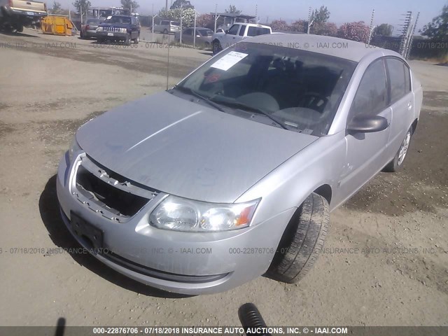 1G8AJ55F16Z101347 - 2006 SATURN ION LEVEL 2 SILVER photo 2