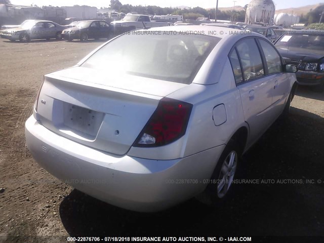 1G8AJ55F16Z101347 - 2006 SATURN ION LEVEL 2 SILVER photo 4