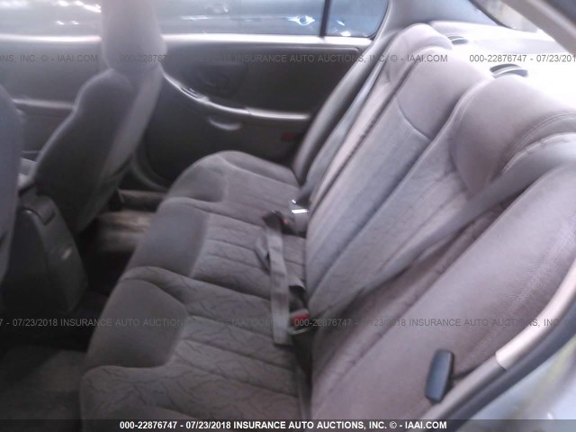 1G1NE52J22M705154 - 2002 CHEVROLET MALIBU LS ვერცხლისფერი ფოტო 8