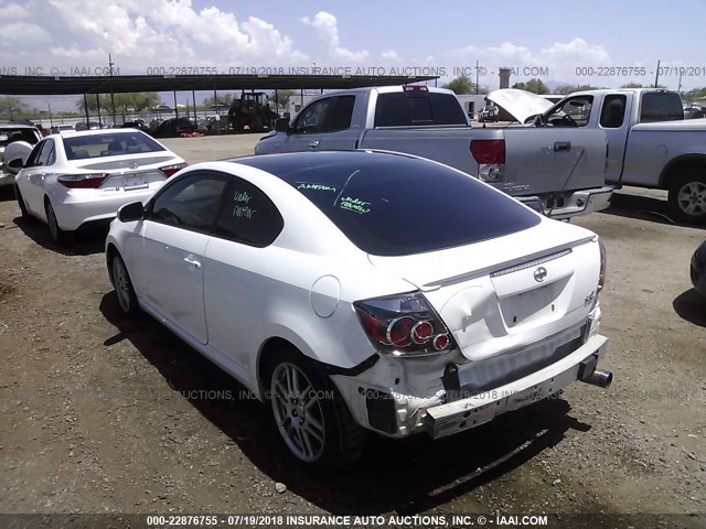 JTKDE167090280487 - 2009 TOYOTA SCION TC 白色 照片 3