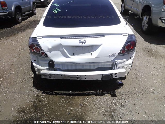 JTKDE167090280487 - 2009 TOYOTA SCION TC 白色 照片 6