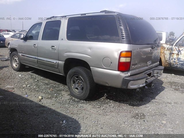 3GKEC16Z12G264386 - 2002 GMC YUKON XL C1500 Pewter photo 3