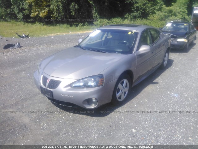2G2WP552471104474 - 2007 PONTIAC GRAND PRIX Qızıl foto 2