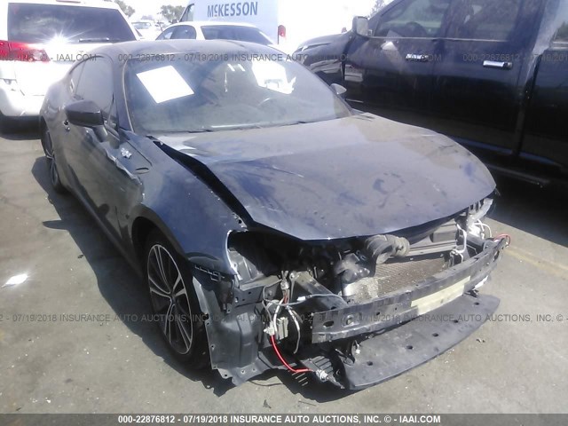 JF1ZNAA14D2707026 - 2013 TOYOTA SCION FR-S GRAY photo 1