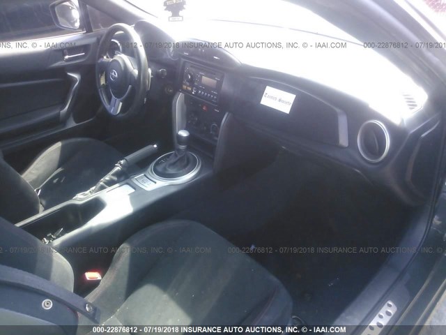JF1ZNAA14D2707026 - 2013 TOYOTA SCION FR-S GRAY photo 5