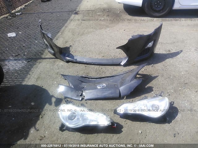 JF1ZNAA14D2707026 - 2013 TOYOTA SCION FR-S GRAY photo 6