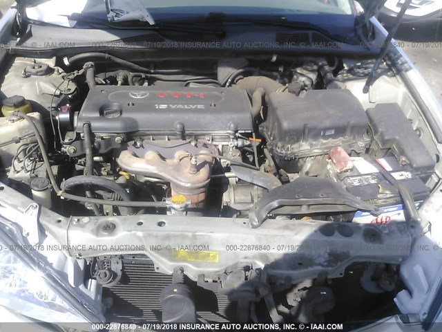 4T1BE32K93U239033 - 2003 TOYOTA CAMRY LE/XLE/SE 银色 照片 10