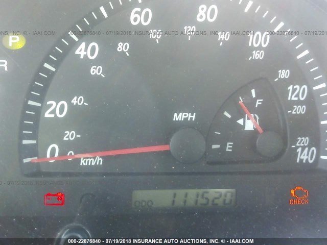 4T1BE32K93U239033 - 2003 TOYOTA CAMRY LE/XLE/SE 银色 照片 7