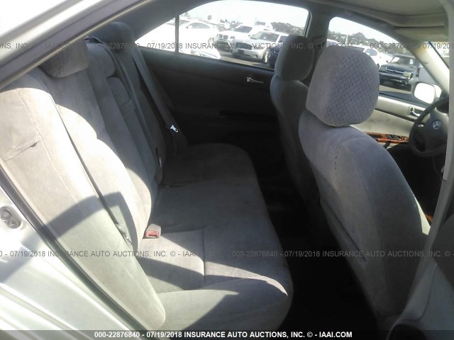 4T1BE32K93U239033 - 2003 TOYOTA CAMRY LE/XLE/SE 银色 照片 8