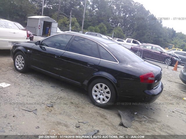 WAUAA24B5XN095366 - 1999 AUDI A6 BLACK photo 3