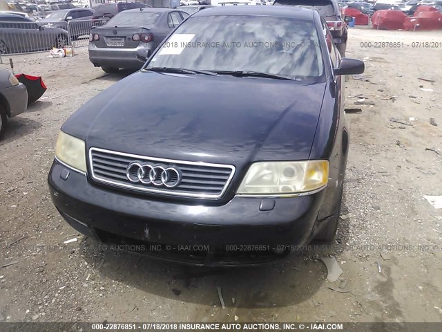 WAUAA24B5XN095366 - 1999 AUDI A6 BLACK photo 6