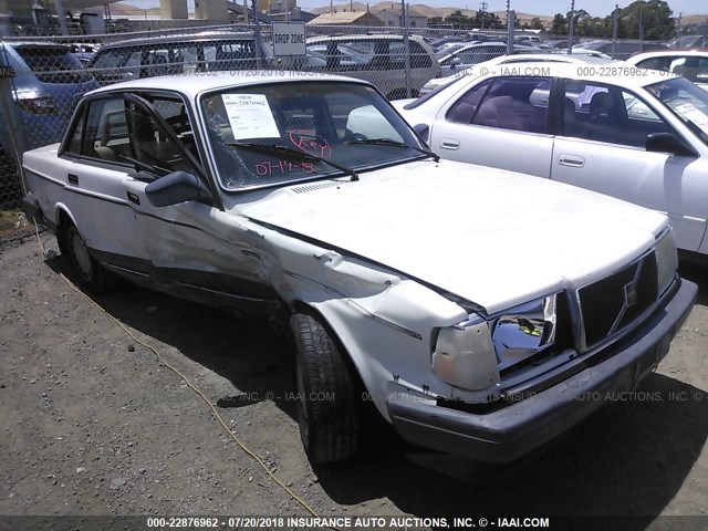 YV1AX8840K1362035 - 1989 VOLVO 244 DL/GL WHITE photo 1