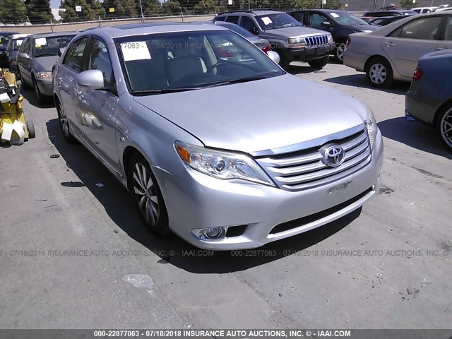 4T1BK3DB4BU439225 - 2011 TOYOTA AVALON LIMITED SILVER photo 1