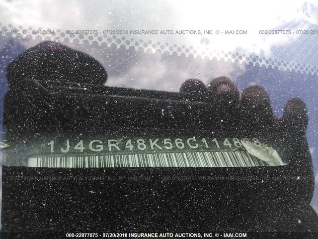 1J4GR48K56C114868 - 2006 JEEP GRAND CHEROKEE LAREDO/COLUMBIA/FREEDOM 黑色 照片 9