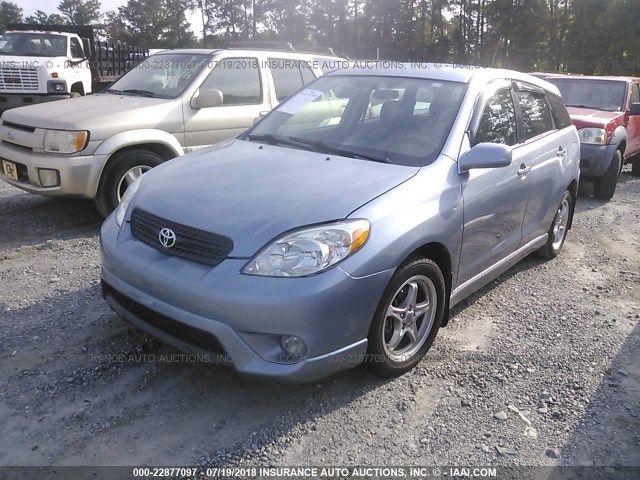 2T1KR32E86C591170 - 2006 TOYOTA COROLLA MATRIX XR Light Blue photo 2
