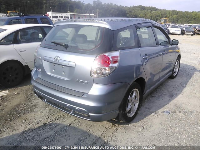 2T1KR32E86C591170 - 2006 TOYOTA COROLLA MATRIX XR Light Blue photo 4