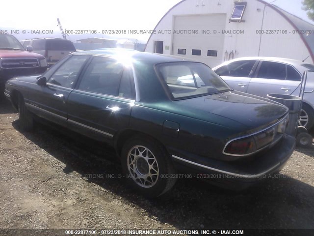 1G4HR52K4WH465908 - 1998 BUICK LESABRE LIMITED GREEN photo 3