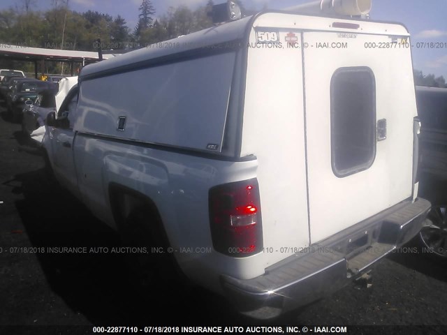 1GTN1TEC8FZ906120 - 2015 GMC SIERRA C1500 WHITE photo 3