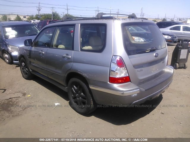 JF1SG676X6H731424 - 2006 SUBARU FORESTER 2.5X LL BEAN CREAM photo 3