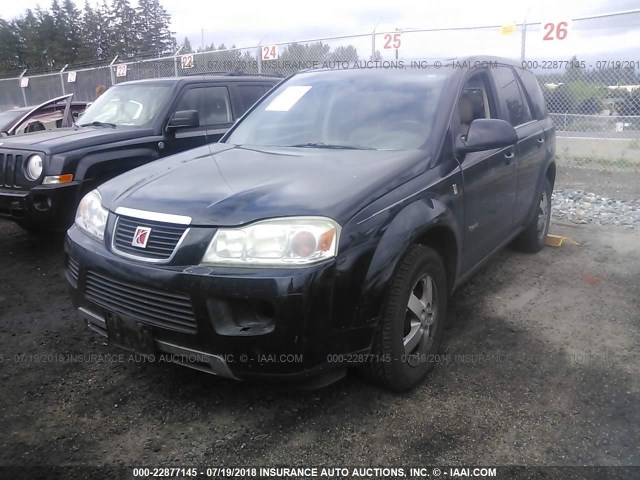 5GZCZ33Z97S851791 - 2007 SATURN VUE HYBRID BLACK photo 2