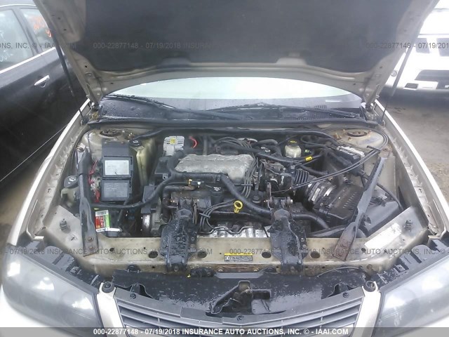 2G1WF52E829298815 - 2002 CHEVROLET IMPALA 棕色 照片 10