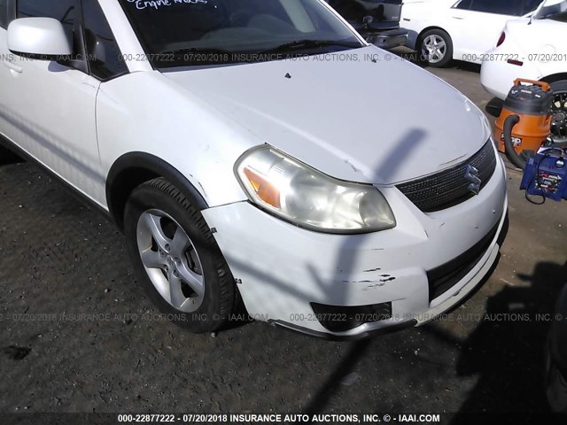 JS2YB413175101287 - 2007 SUZUKI SX4 WHITE photo 6