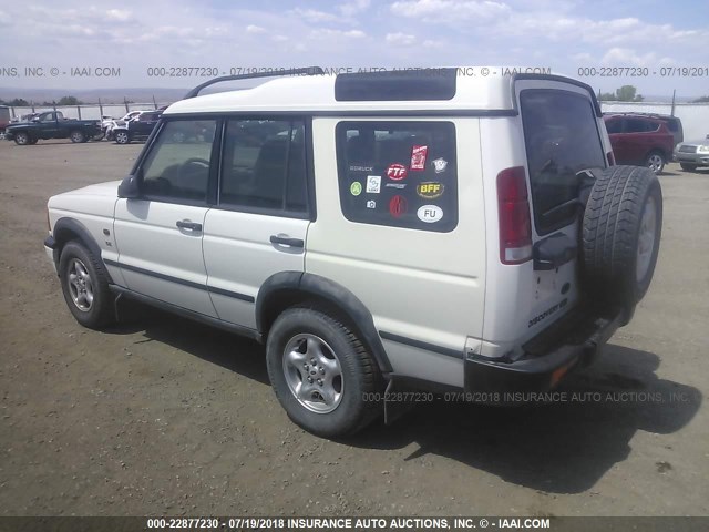 SALTY12481A728276 - 2001 LAND ROVER DISCOVERY II SE WHITE photo 3