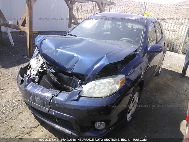 2T1KR32E75C358525 - 2005 TOYOTA COROLLA MATRIX XR Dark Blue photo 2