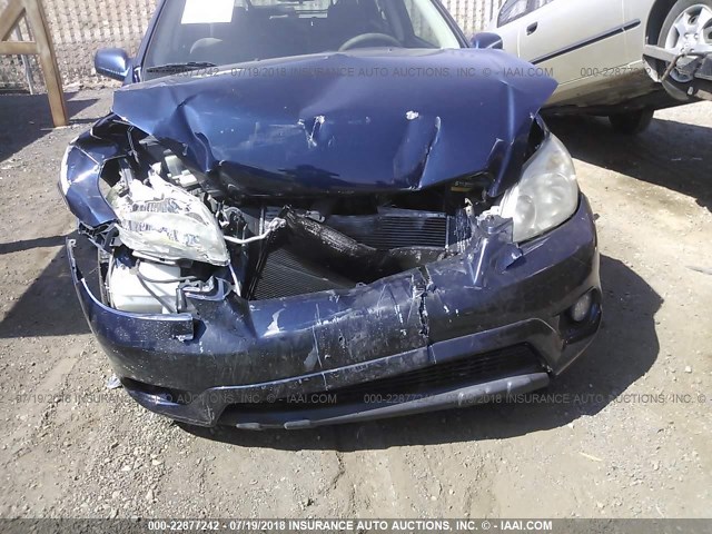 2T1KR32E75C358525 - 2005 TOYOTA COROLLA MATRIX XR Dark Blue photo 6