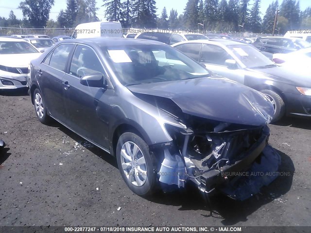 4T4BF1FK6ER382638 - 2014 TOYOTA CAMRY L/SE/LE/XLE 灰色 照片 1