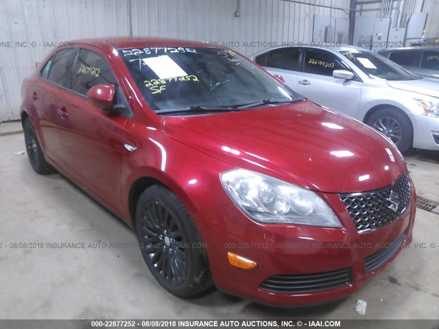 JS2RF9A35C6100332 - 2012 SUZUKI KIZASHI SE RED photo 1