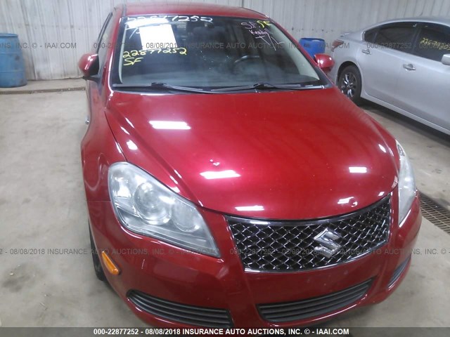 JS2RF9A35C6100332 - 2012 SUZUKI KIZASHI SE RED photo 6